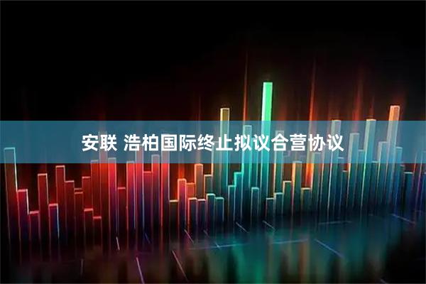 安联 浩柏国际终止拟议合营协议