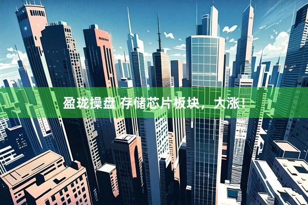 盈珑操盘 存储芯片板块，大涨！