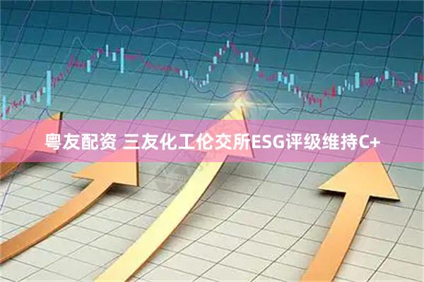 粤友配资 三友化工伦交所ESG评级维持C+