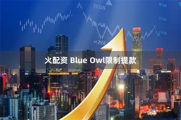 火配资 Blue Owl限制提款