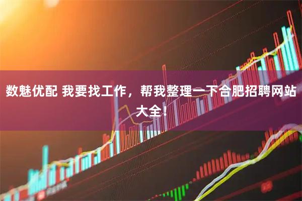 数魅优配 我要找工作，帮我整理一下合肥招聘网站大全！