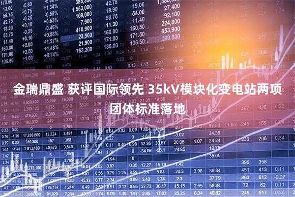 金瑞鼎盛 获评国际领先 35kV模块化变电站两项团体标准落地