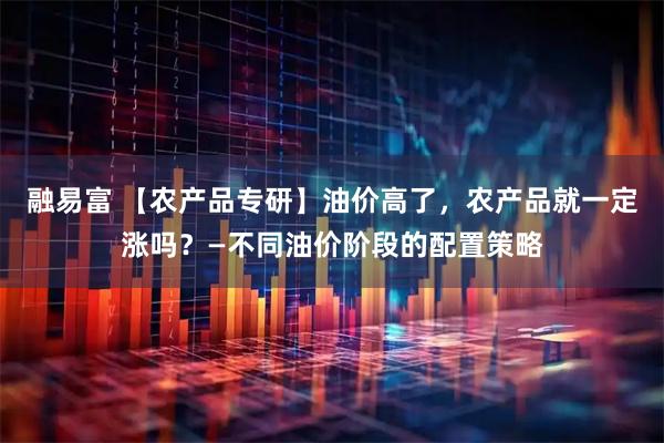 融易富 【农产品专研】油价高了，农产品就一定涨吗？—不同油价阶段的配置策略